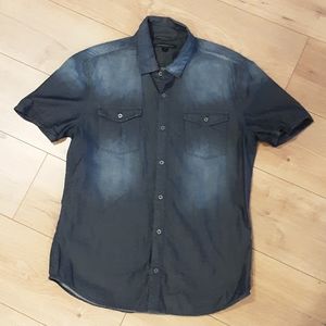 John Varvatos lightweight denim shirt, M